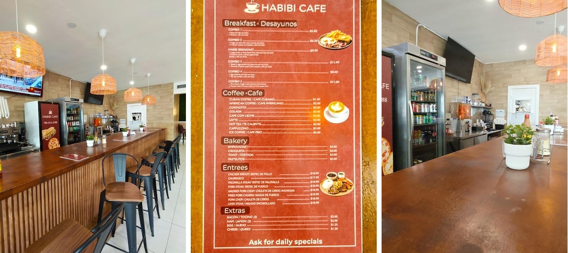 HABIBI CAFE Menu